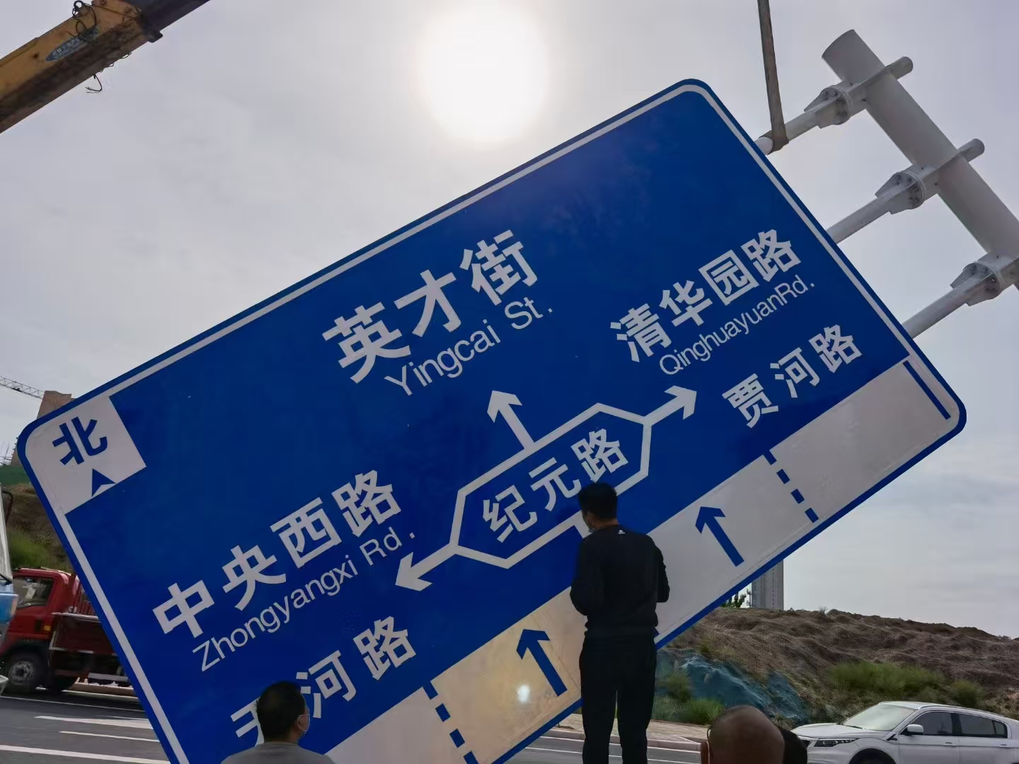 益阳市指路牌高速龙门架 - 哪里好